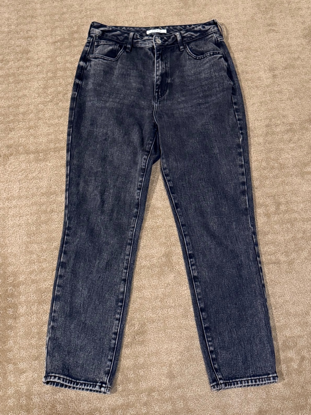 PacSun High-Waist Black Acid Wash Women’s Mom Jeans